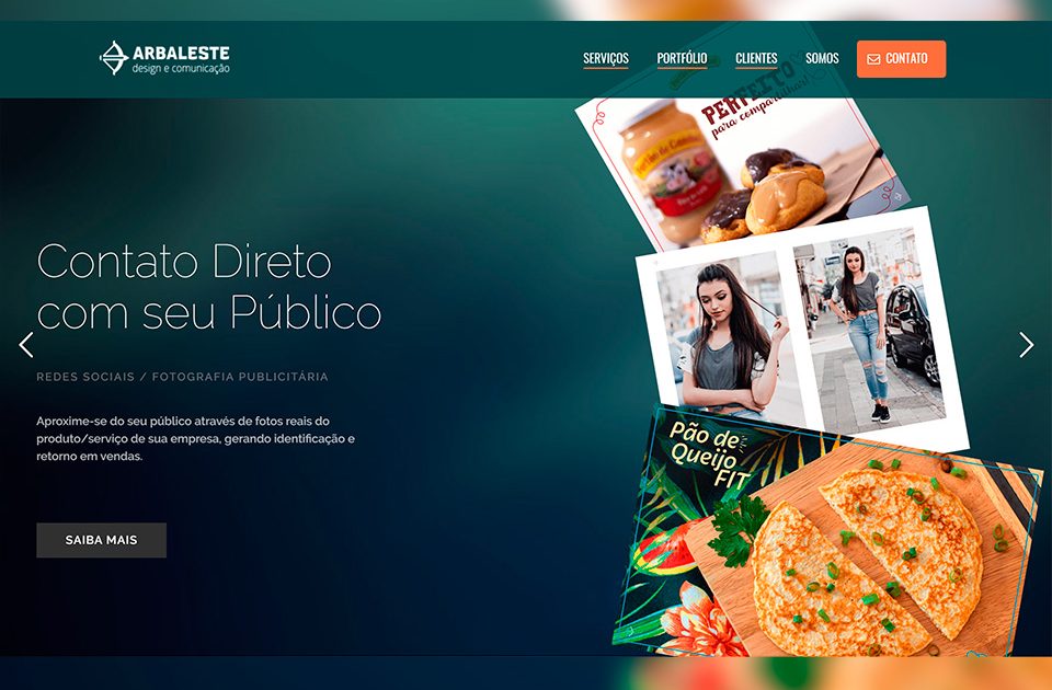 Arbaleste design e Comunicação Portfólio Guarda Site