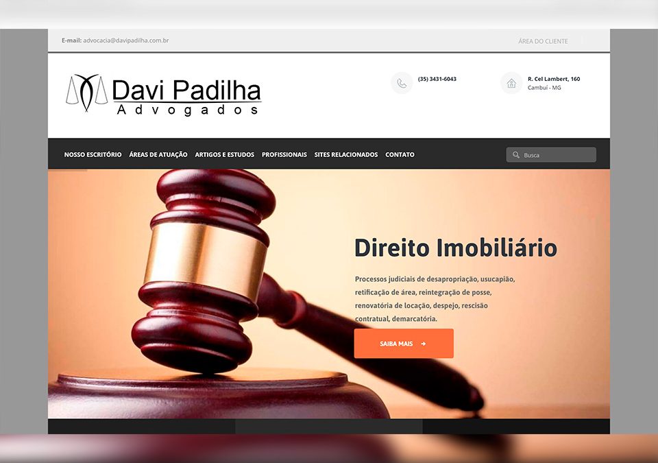 Davi Padilha Advogados Portfólio Guarda Site