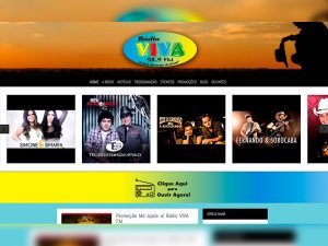 Rádio VIVA FM Portfólio Guarda Site
