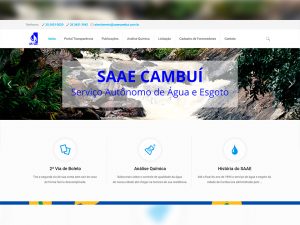 SAAE Cambuí Portfólio Guarda Site