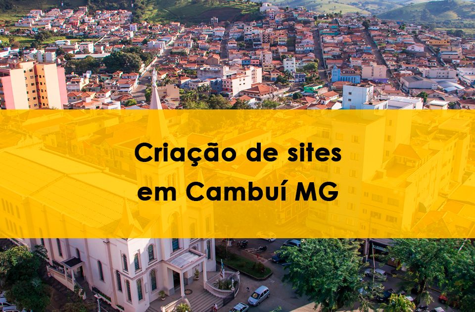 Criação de sites em Cambuí MG