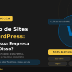 Guia completo sobre criação de sites em WordPress em 2026 com dados de mercado, vantagens da plataforma e processo de desenvolvimento — Guarda Site Cambuí MG