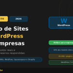 Criação de sites em WordPress para empresas em 2026, com comparativos de plataformas, custos reais e dúvidas respondidas pela Guarda Site Hospedagem e Desenvolvimento